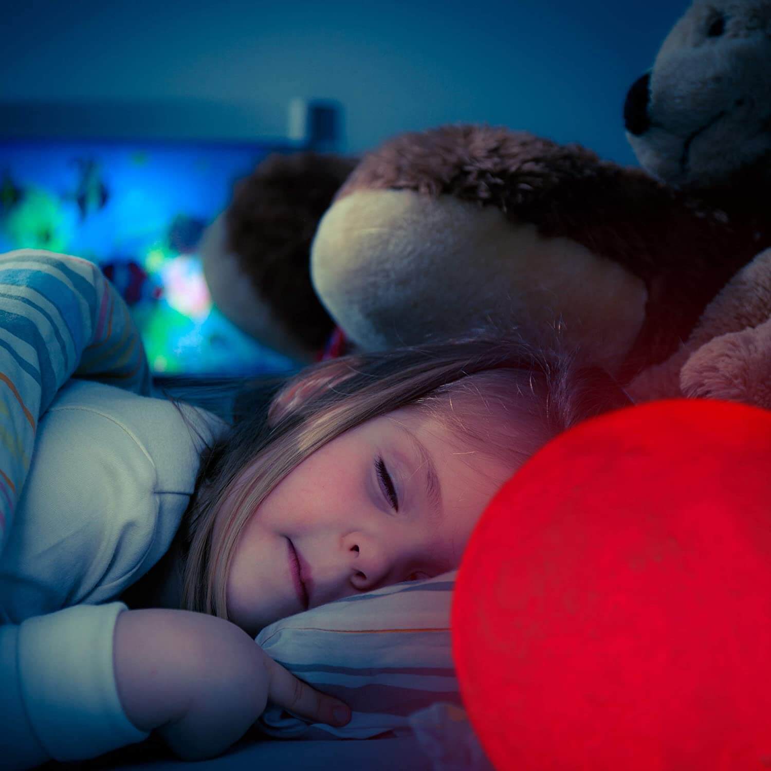 Relaxdays Φωτιστικό με Ξύλινη Βάση και Τηλεχειριστήριο - 3D Moon - White / Brown - 4052025265878