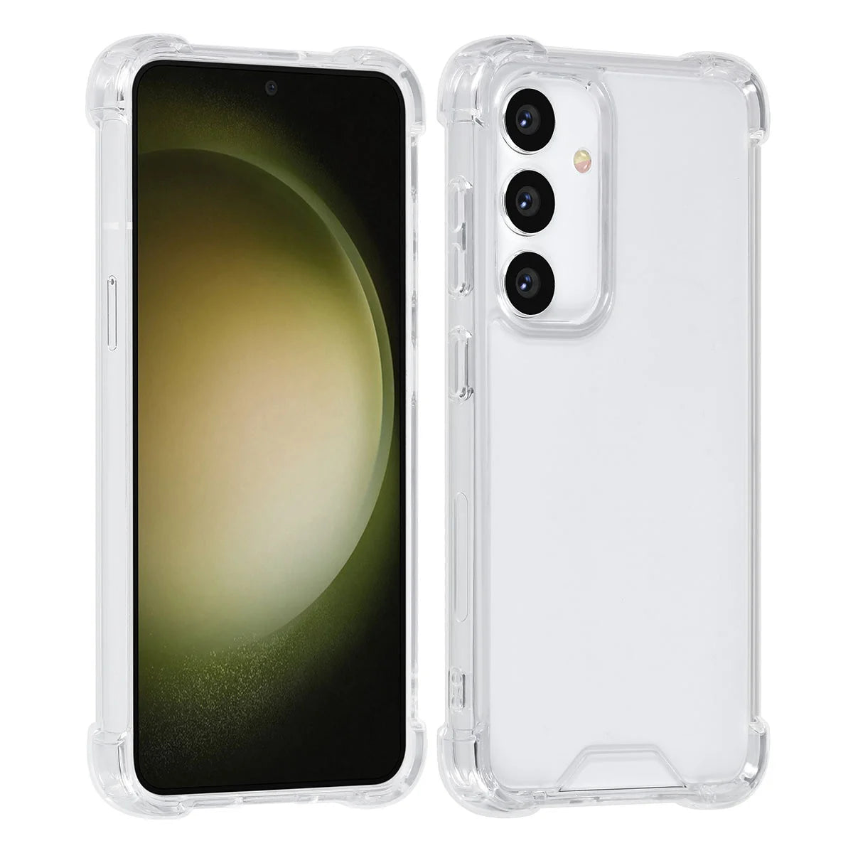 Tuniq Samsung Galaxy S24 Θήκη Σιλικόνης με Ενισχυμένες Γωνίες - Διάφανη