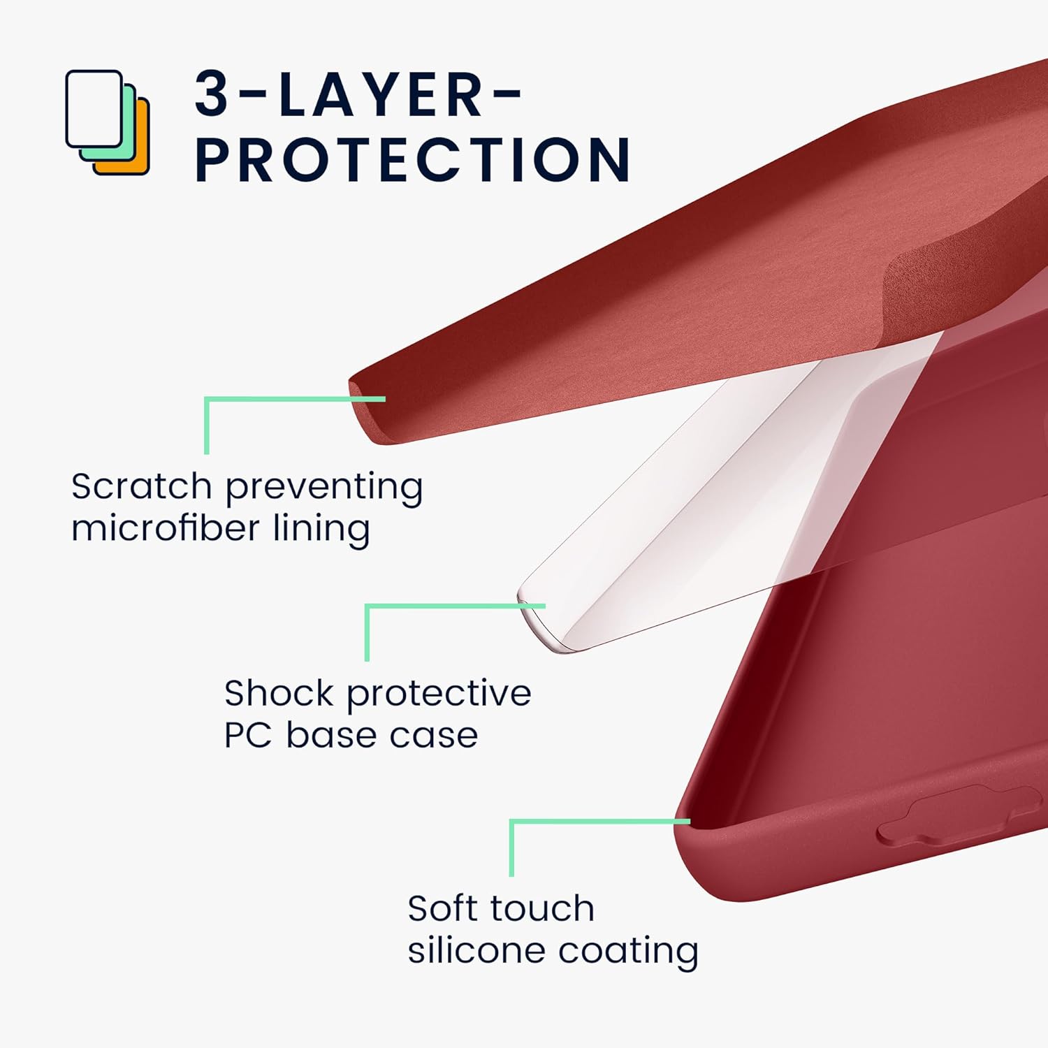 KW Samsung Galaxy S24 Θήκη Σιλικόνης Rubberized TPU - Dark Rose