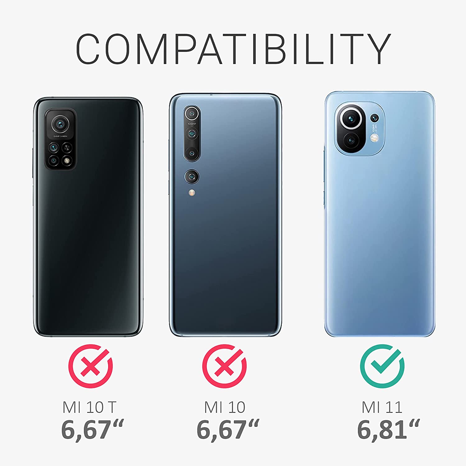 KW Xiaomi Mi 11 Θήκη Σιλικόνης TPU - Moss Green - 54188.169