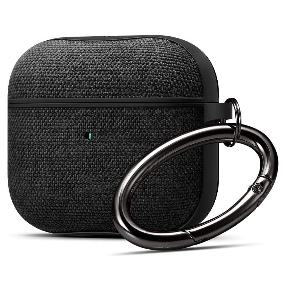 Spigen AirPods 3 Θήκη Urban Fit από Σιλικόνη και Ύφασμα - Black