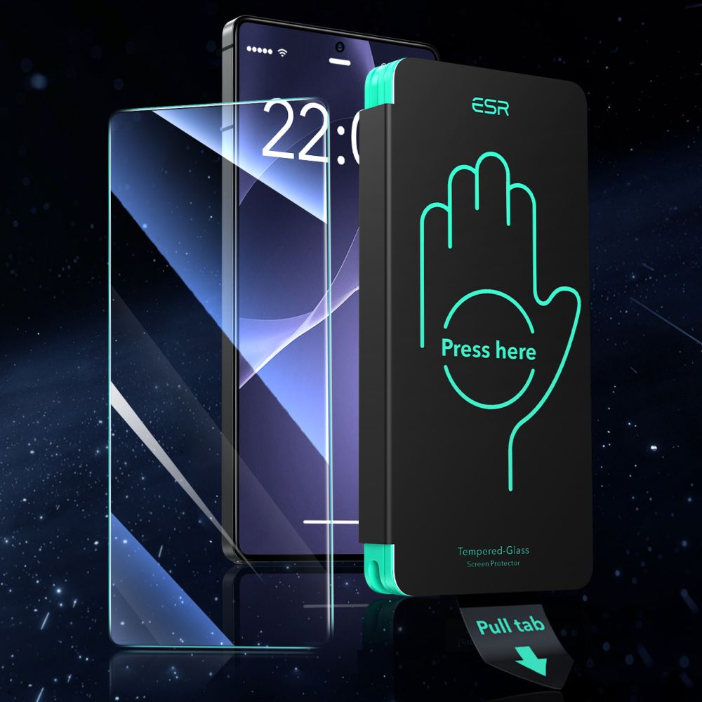 ESR Samsung Galaxy S25 Ultra - Σετ με 2 Full Screen Αντιχαρακτικά Γυαλιά Οθόνης - Διάφανα