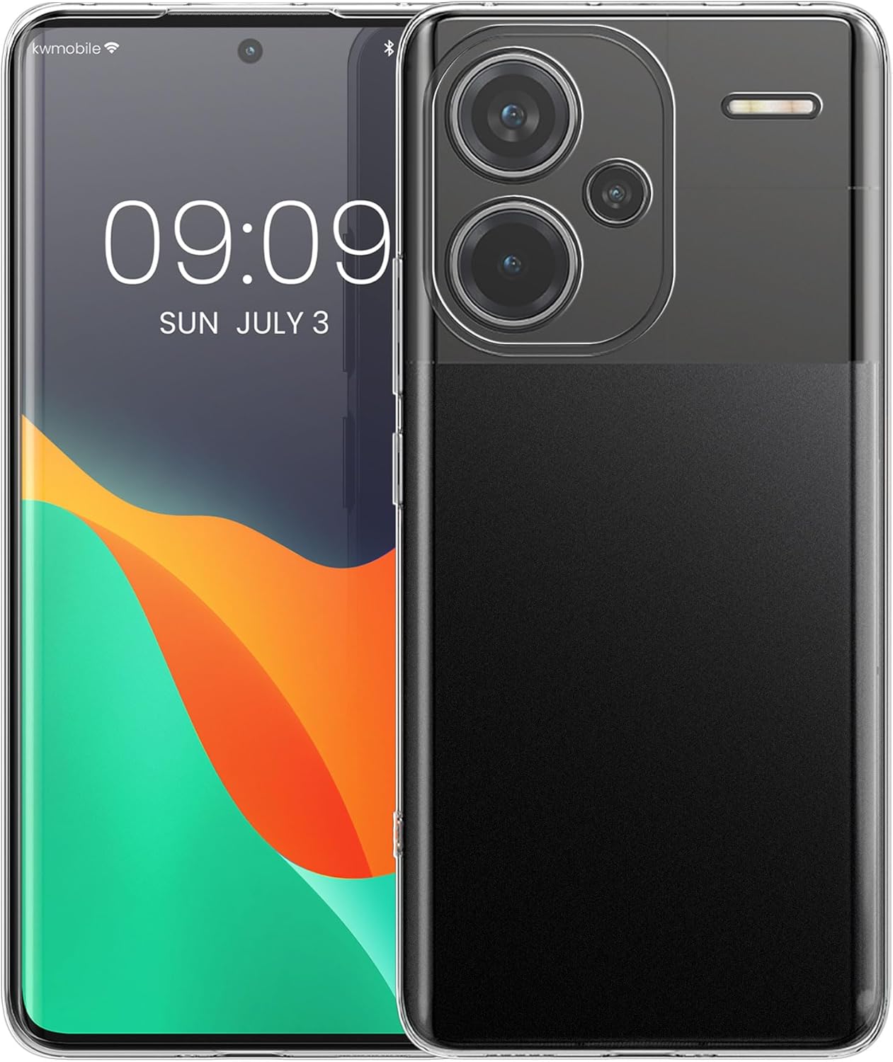 KW Xiaomi Redmi Note 13 Pro+ 5G Θήκη Σιλικόνης Crystal TPU - Διάφανη