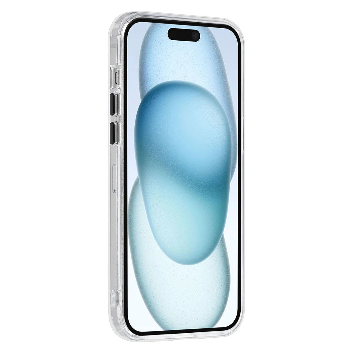 Tuniq iPhone 15 Plus / 14 Plus - Σκληρή MagSafe Θήκη με Περιστρεφόμενο Δαχτυλίδι Συγκράτησης - Διάφανη / Μαύρη