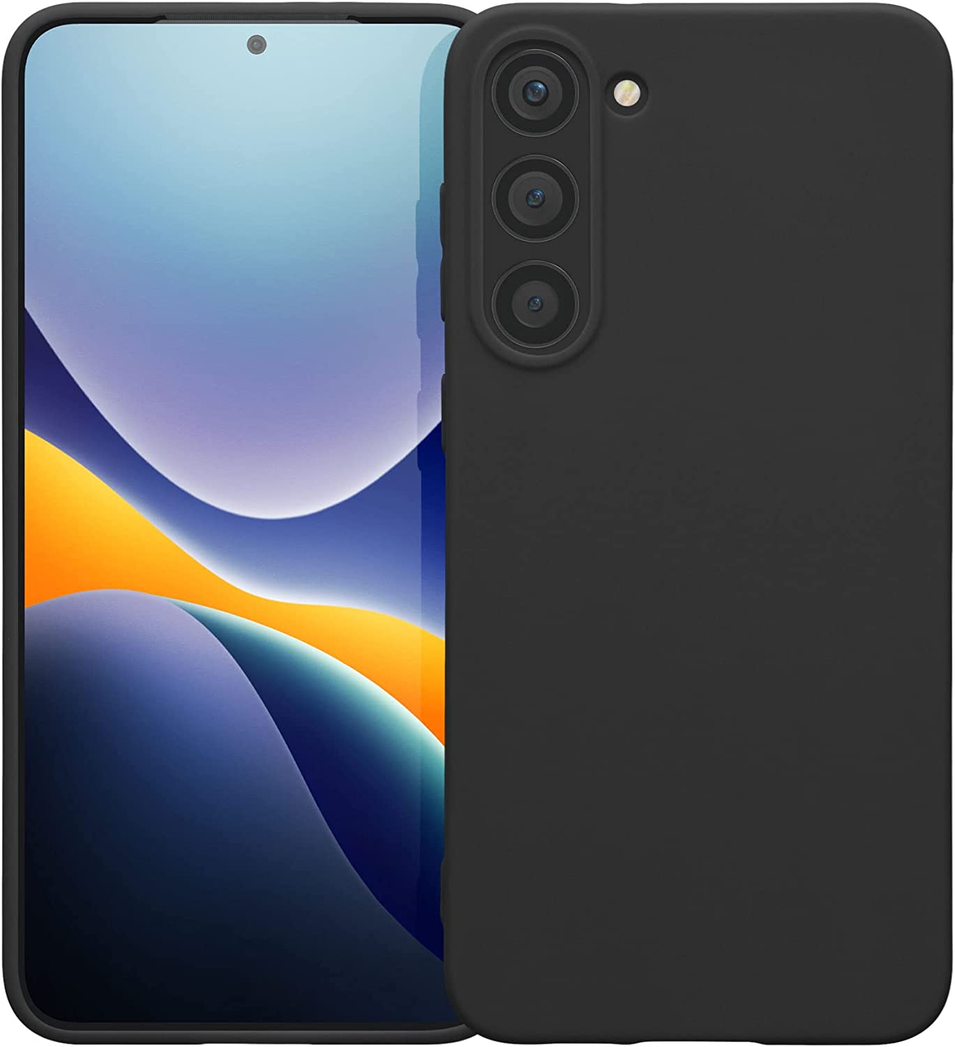 KW Samsung Galaxy S23+ Θήκη Σιλικόνης TPU - Black - 60283.01