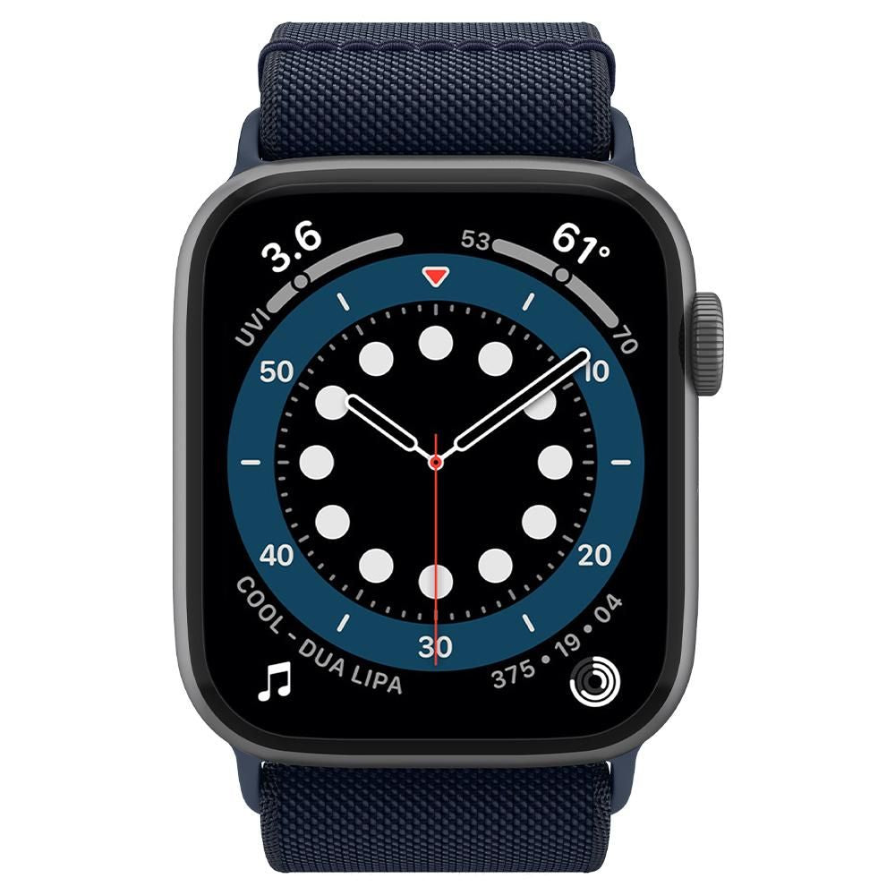 Spigen Λουράκι Apple Watch 2 / 3 / 4 / 5 / 6 / 7 / 8 / 9 / SE / SE 2 / ULTRA / ULTRA 2 - 42 / 44 / 45 / 49 mm Fit Lite - Navy