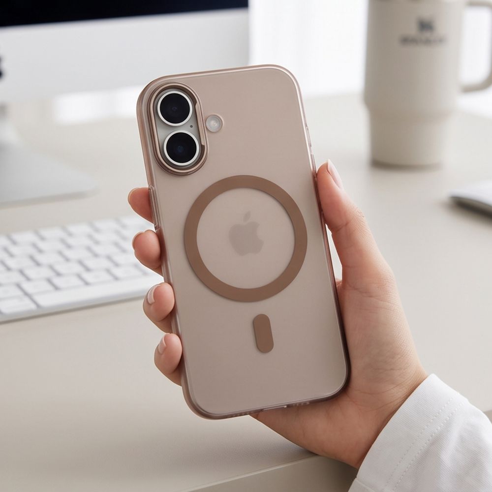 Tech-Protect iPhone 17 - Σκληρή Θήκη - MagZero MagSafe - Matte Desert Gold