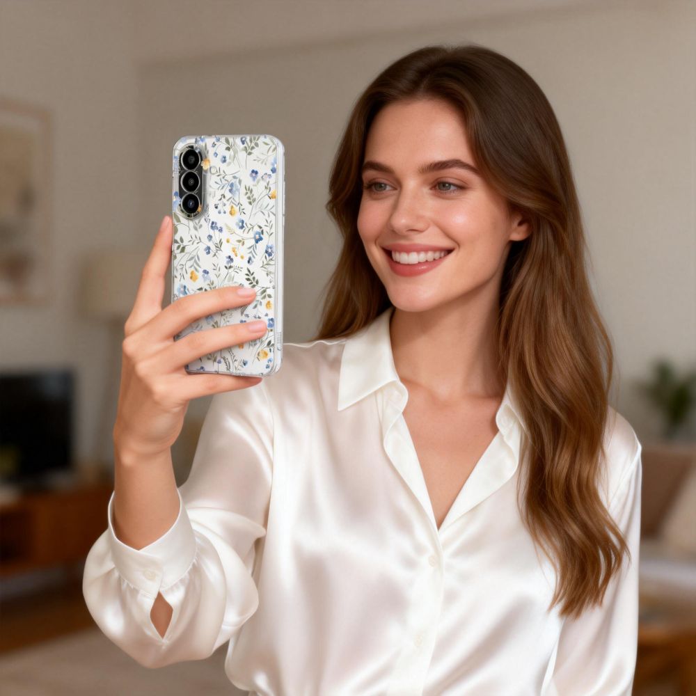 Tech - Protect Samsung Galaxy A57 5G - Θήκη Σιλικόνης - Flexair - Spring Flowers
