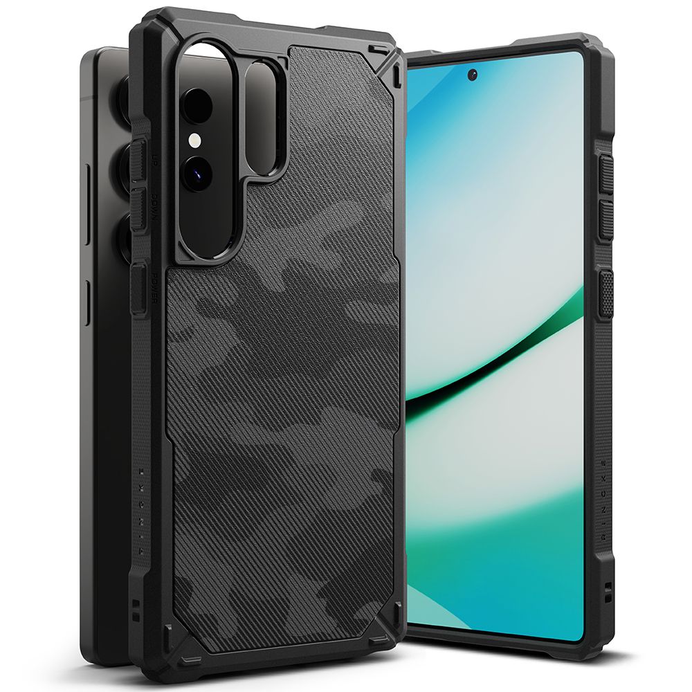 Ringke Samsung Galaxy S25 Ultra Rugged Gear Σκληρή Θήκη TPU - Camo Black