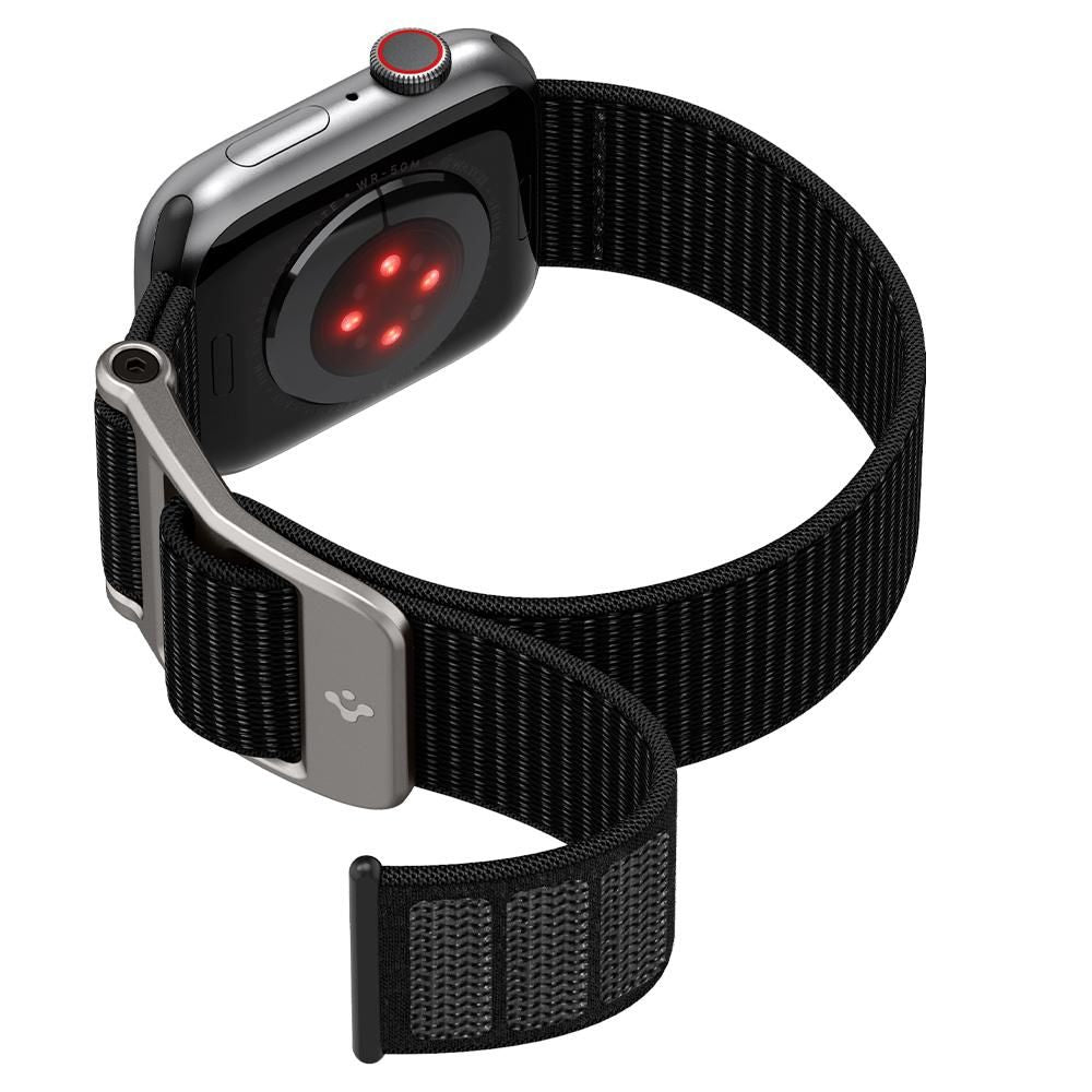 Spigen Λουράκι Apple Watch 4/5/6/7/8/9/10/11 - SE (1/2/3) - ULTRA (1/2/3) - 44/45/46/49mm DuraPro Flex - Black
