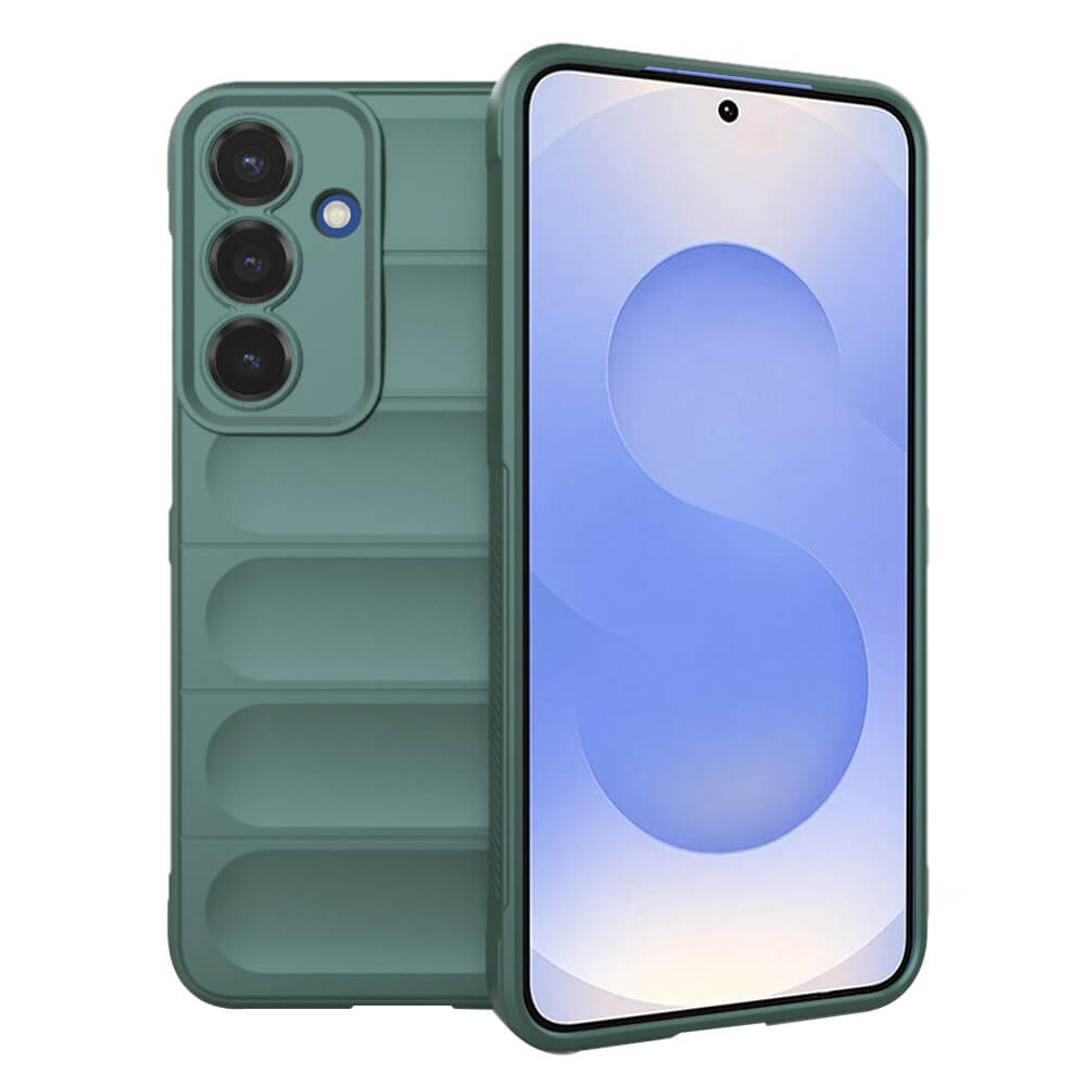 Techsuit Samsung Galaxy S25 Magic Shield Θήκη Σιλικόνης TPU - Green