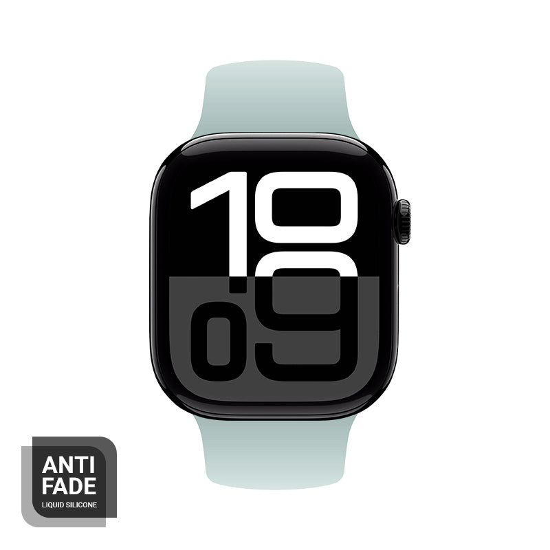 Crong Λουράκι Apple Watch 4/5/6/7/8/9/10/11 - SE (1/2/3) - ULTRA (1/2/3) - 44/45/46/49mm Σιλικόνης - Liquid Strap - Mint