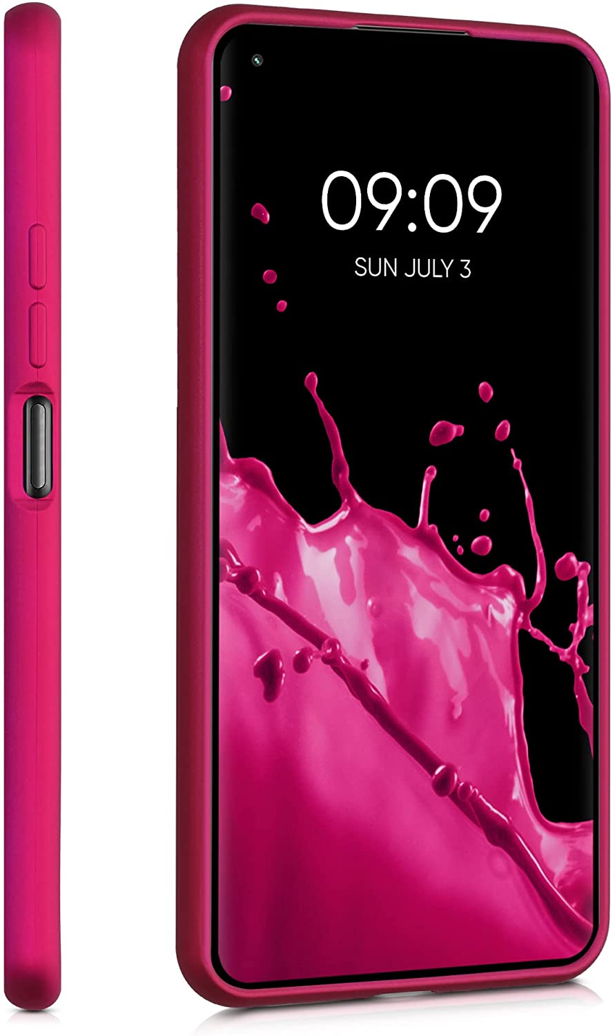 KW Xiaomi Mi 11 Lite / Mi 11 Lite 5G Θήκη Σιλικόνης TPU - Metallic Pink - 54727.65