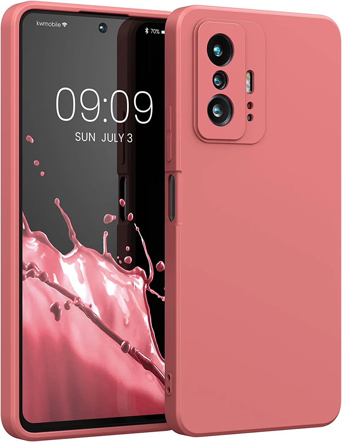 KW Xiaomi 11T / 11T Pro Θήκη Σιλικόνης Rubberized TPU - Dolce Vita - 56573.219