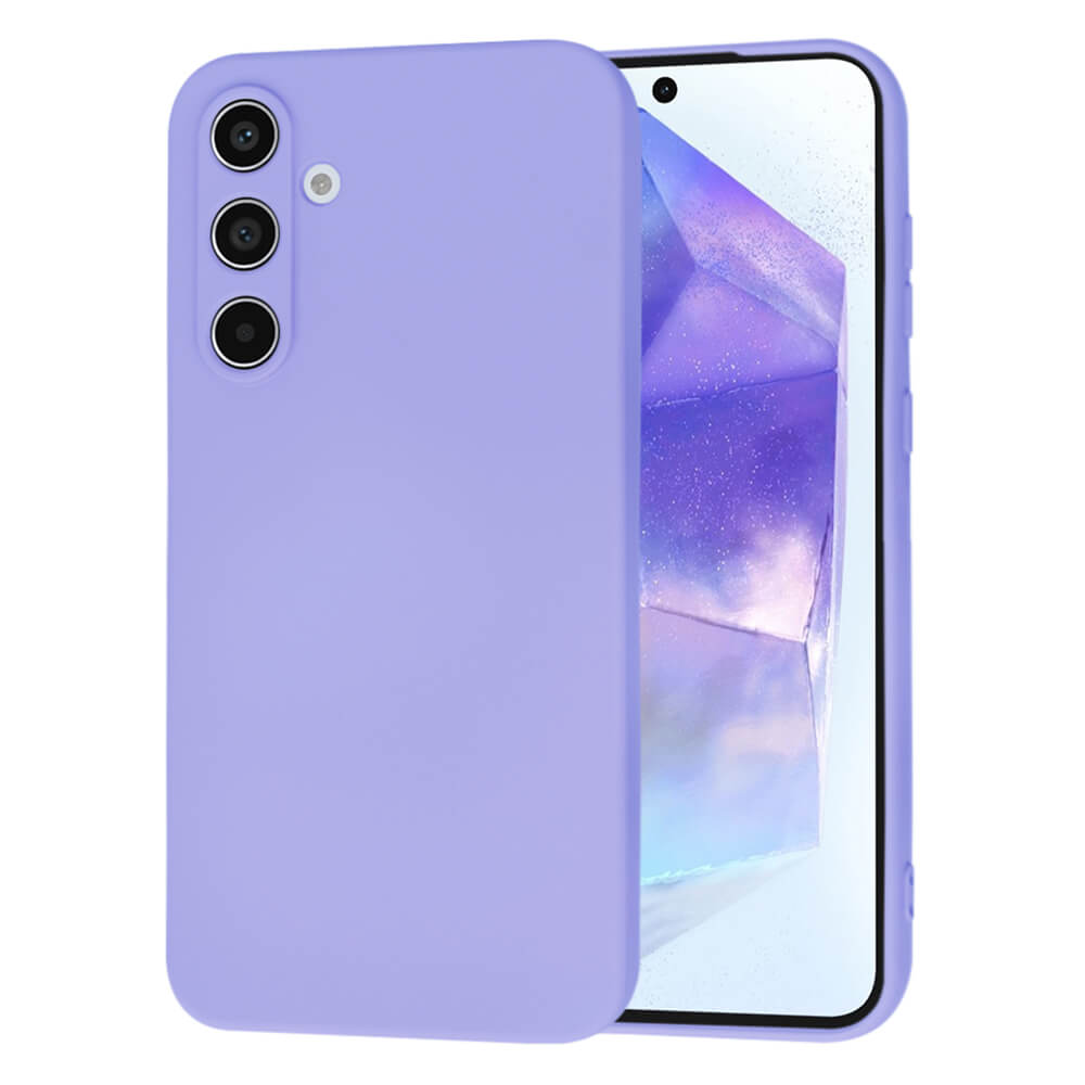 Techsuit Samsung Galaxy A55 5G SoftFlex Θήκη Σιλικόνης - Light Purple