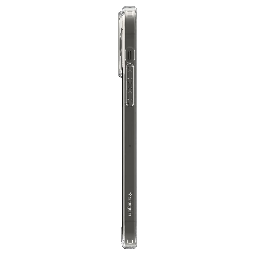 Spigen iPhone 14 Pro Max Ultra Hybrid Mag Σκληρή Θήκη με Πλαίσιο Σιλικόνης Και MagSafe - Graphite / Διάφανη