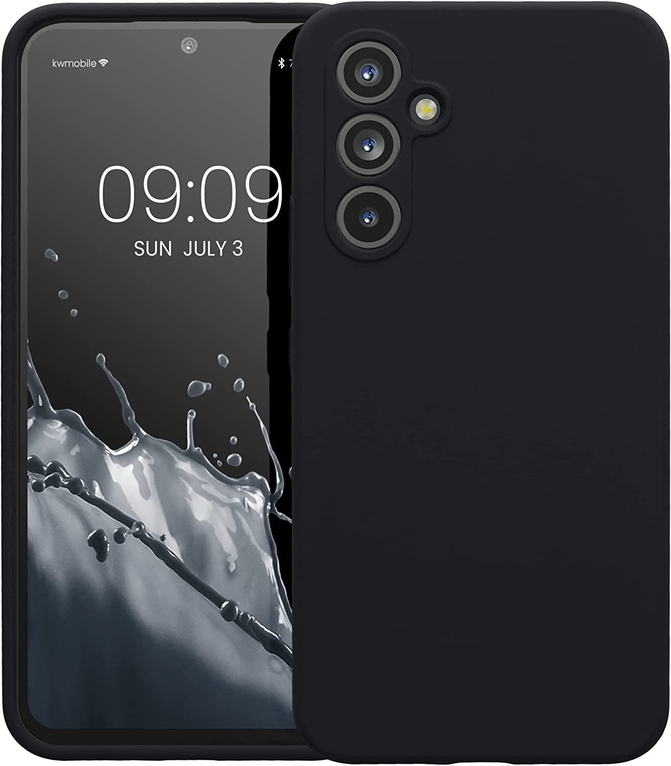 KW Samsung Galaxy A54 5G Θήκη Σιλικόνης Rubberized TPU - Blueberry - 60795.186