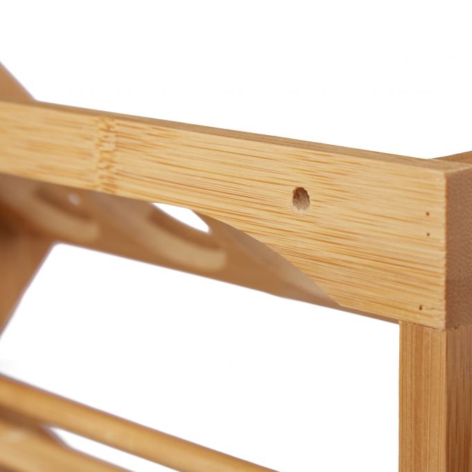 Relaxdays Βάση Μπαχαρικών από Μπαμπού με 8 Δοχεία - Natural - 4052025288242