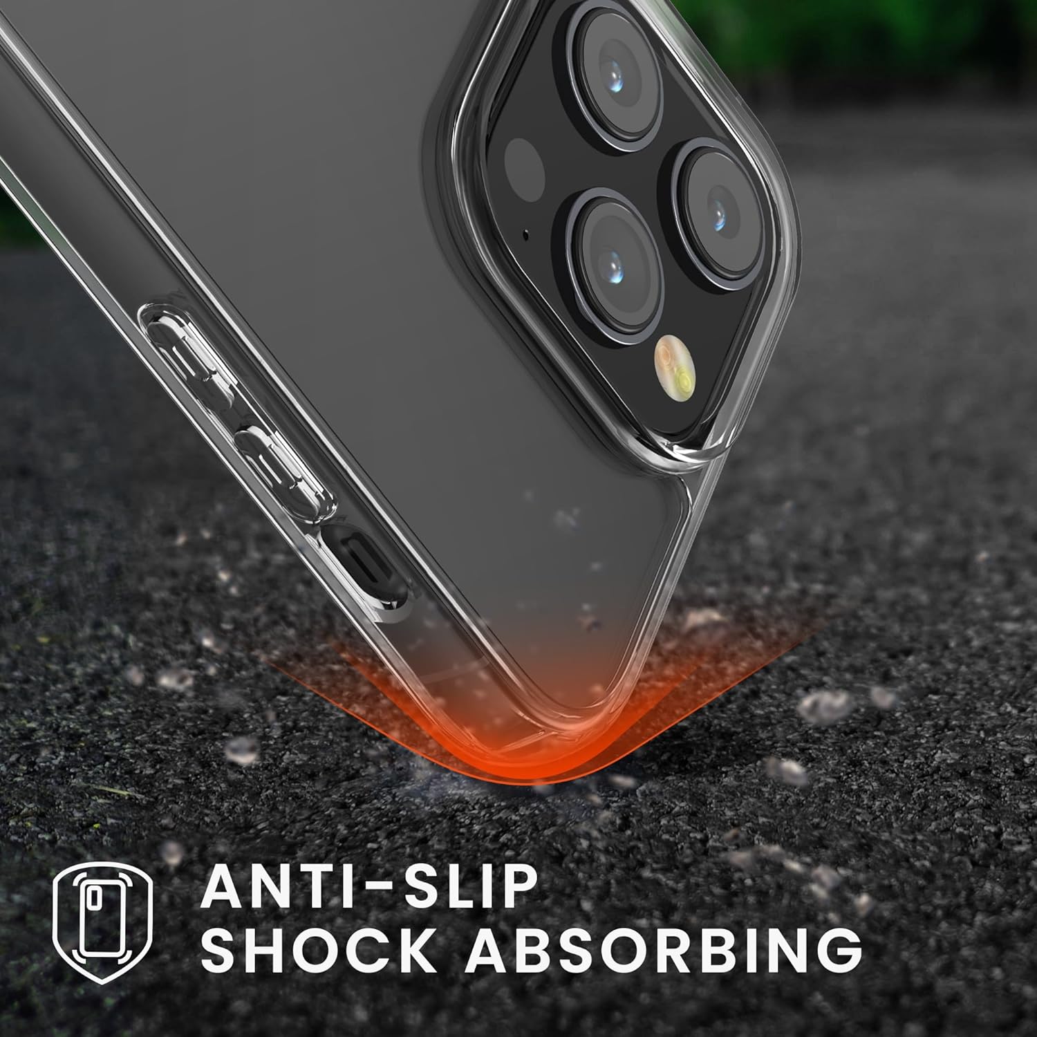 KW iPhone 15 Pro Max Σετ με 1 Θήκη, 2 Αντιχαρακτικά Γυαλιά Οθόνης και 2 Αντιχαρακτικά Γυαλιά για την Κάμερα - Διάφανα - 62028.03