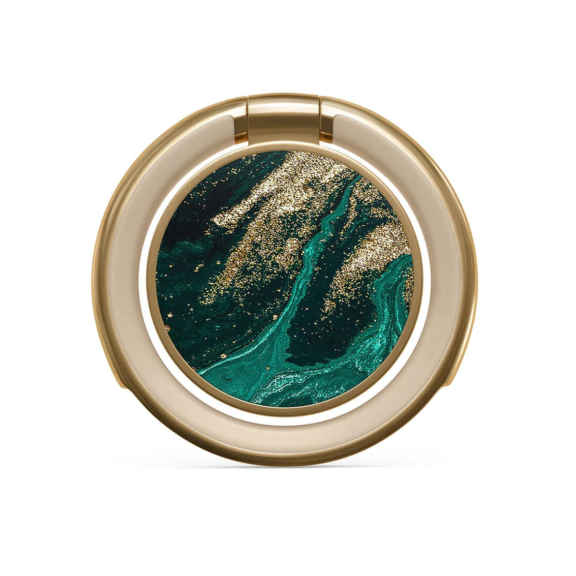 Burga Ring Holder - Δαχτυλίδι Συγκράτησης Κινητού - Βάση Στήριξης - Gold - Emerald Pool