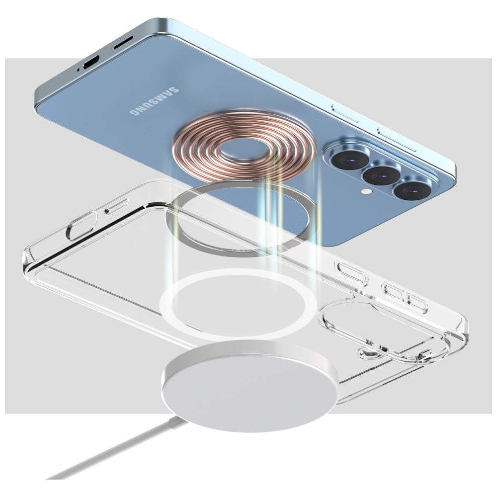 Araree Samsung Galaxy S26 Ultra - Σκληρή Θήκη με Πλαίσιο Σιλικόνης MagSafe - Duple M - Clear