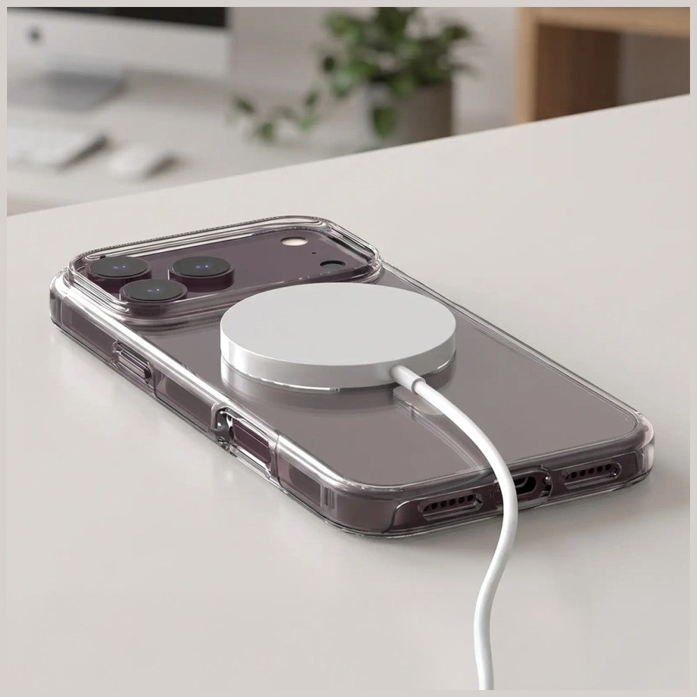 Araree  iPhone 18 Pro / iPhone 17 Pro - Σκληρή Θήκη με Πλαίσιο Σιλικόνης MagSafe - Duple M - Clear