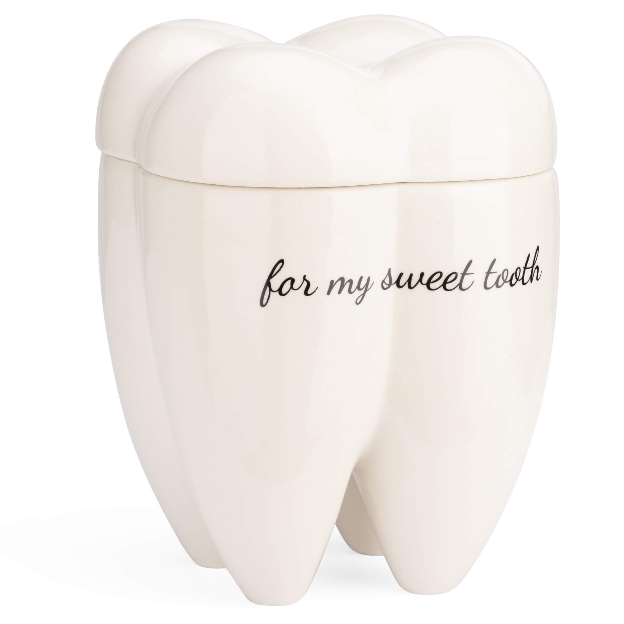 Navaris Κεραμικό Βάζο για Μπισκότα - Sweet Tooth - Cream - 56166.01