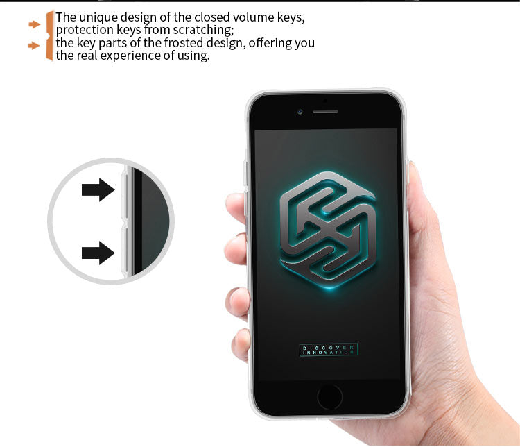 Nillkin Nature Ultra Slim - Θήκη Σιλικόνης για το iPhone SE 2022 / SE 2020 / 7 / 8 - Διάφανη