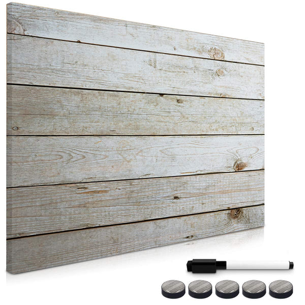 Navaris Μαγνητικός Πίνακας Ανακοινώσεων - 60 x 90 cm - Wooden Planks - 49997.01