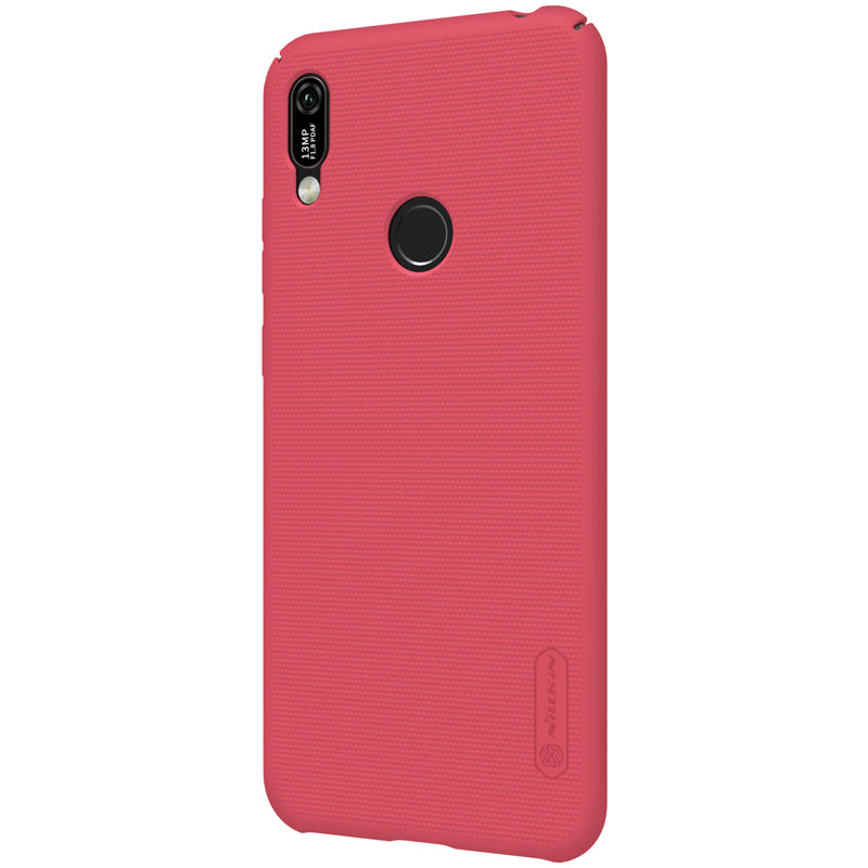 Nillkin Huawei Y6 2019 Super Frosted Shield Rugged Σκληρή Θήκη - Bright Red