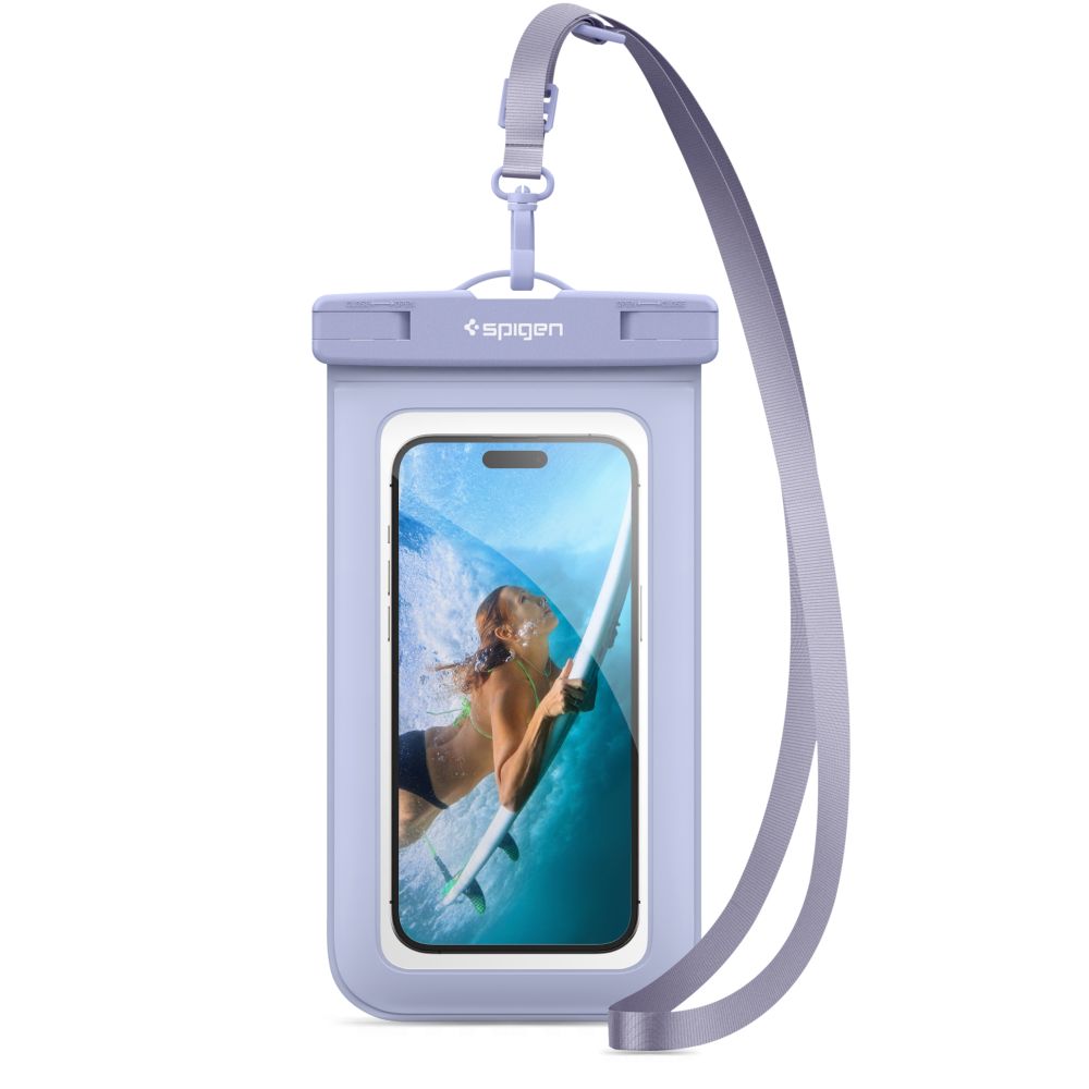 Spigen A601 Universal Αδιάβροχη Θήκη για Smartphones - Aqua Blue