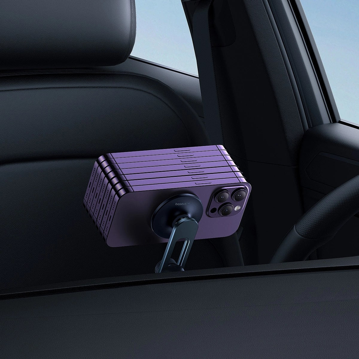 Baseus MagPro Series Μαγνητική Βάση Αυτοκινήτου Αεραγωγού - Black - C40161200121-00