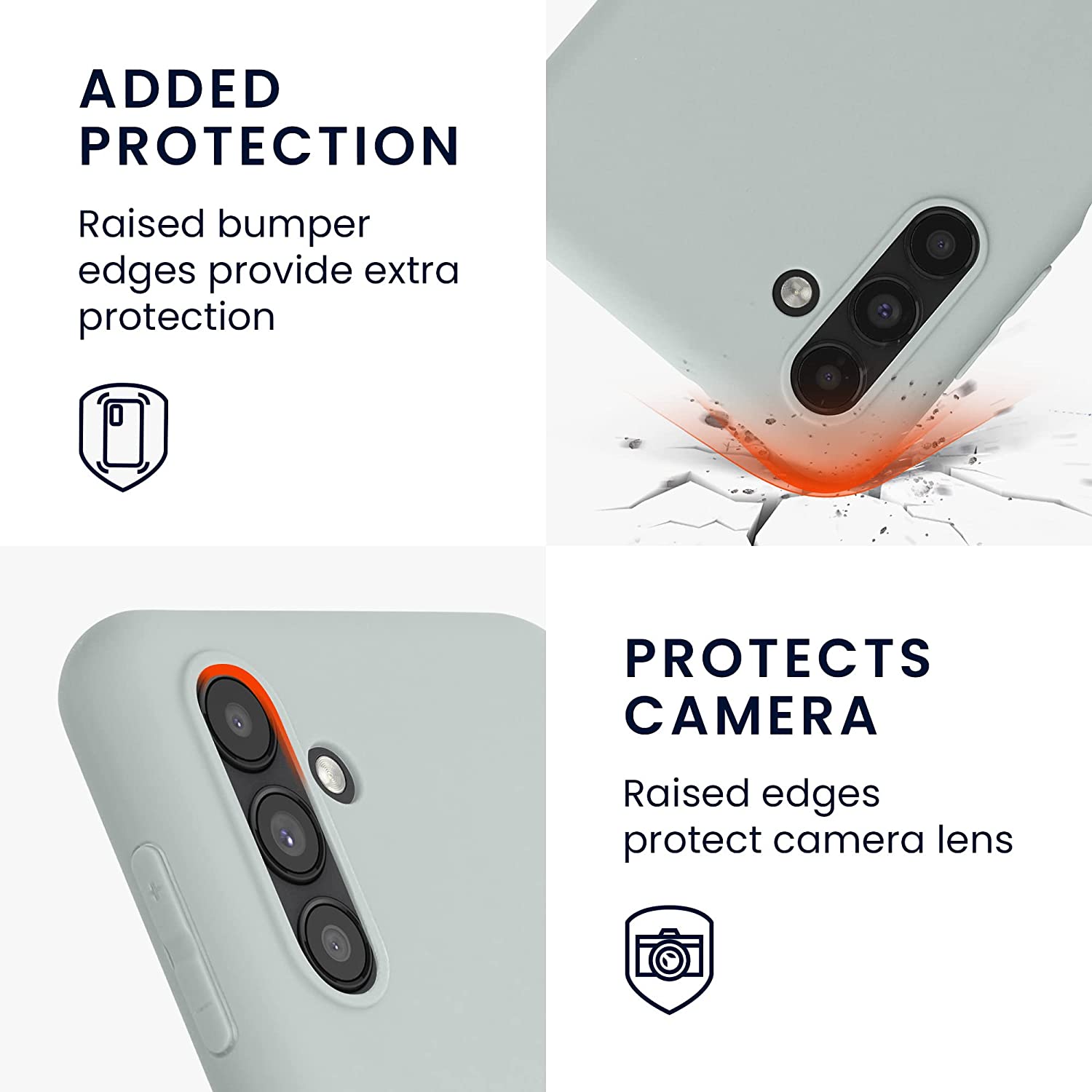 KW Samsung Galaxy A13 5G Θήκη Σιλικόνης TPU - Cool Mint - 58919.200