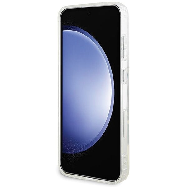 Karl Lagerfeld Samsung Galaxy S24+ - IML Karl and Choupette MagSafe Σκληρή Θήκη με Πλαίσιο Σιλικόνης και MagSafe - Διάφανη - KLHMS24MHGKCNOT