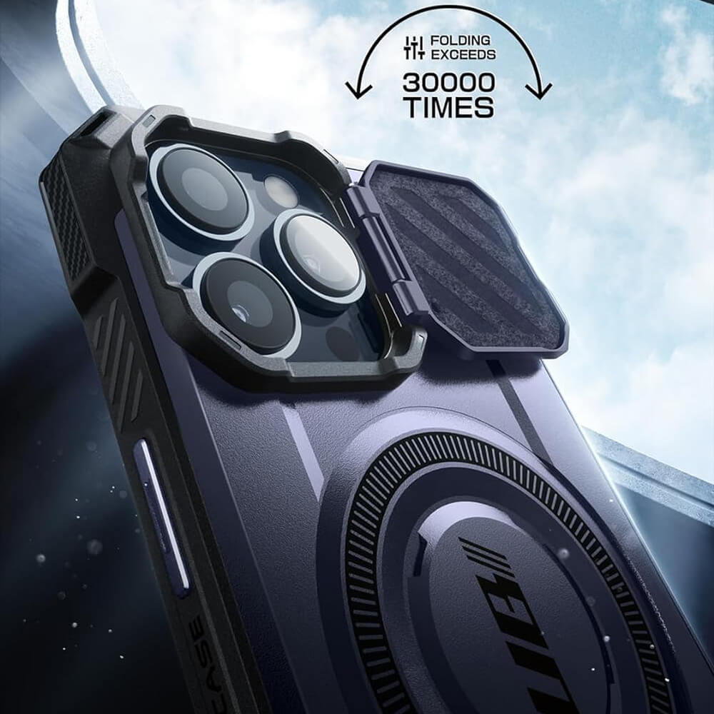 Supcase iPhone 15 Pro Max - Unicorn Beetle XT MagSafe - Σκληρή Θήκη με Προστασία Κάμερας / Stand - Mountain