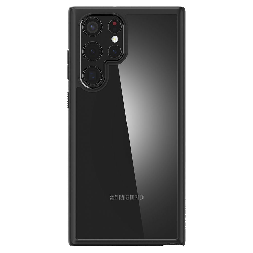 Spigen Samsung Galaxy S22 Ultra - Ultra Hybrid Σκληρή Θήκη με Πλαίσιο Σιλικόνης - Matte Black