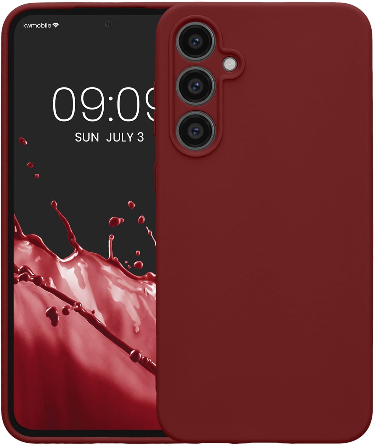 KW Samsung Galaxy S23 FE Θήκη Σιλικόνης TPU - Bordeaux Purple - KWM000021LO008C