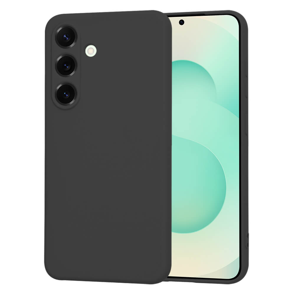 Techsuit Samsung Galaxy S25 Plus SoftFlex Θήκη Σιλικόνης - Black