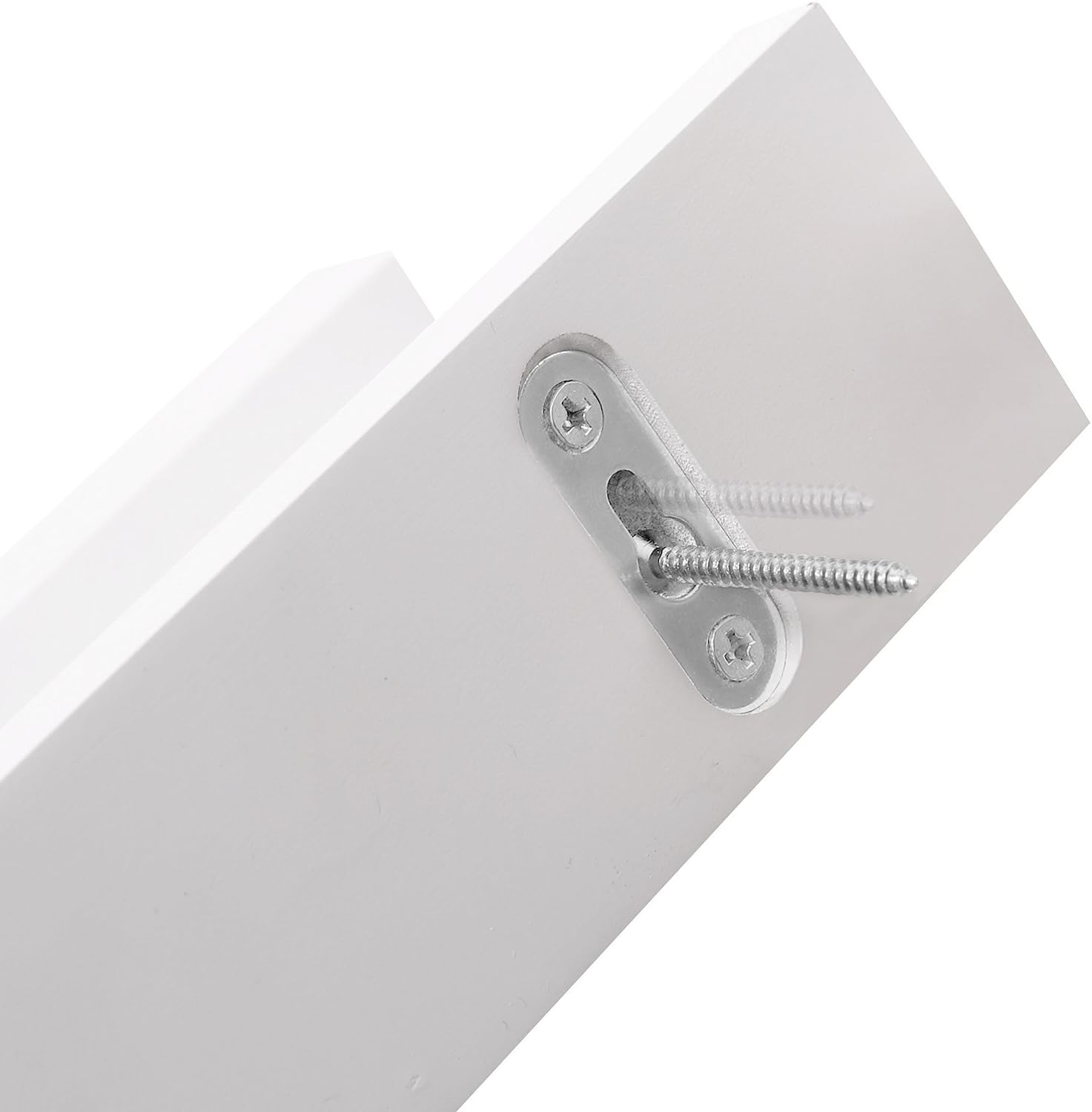 Songmics Ράφι Τοίχου - 110 x 10 cm - White - LWS46WT