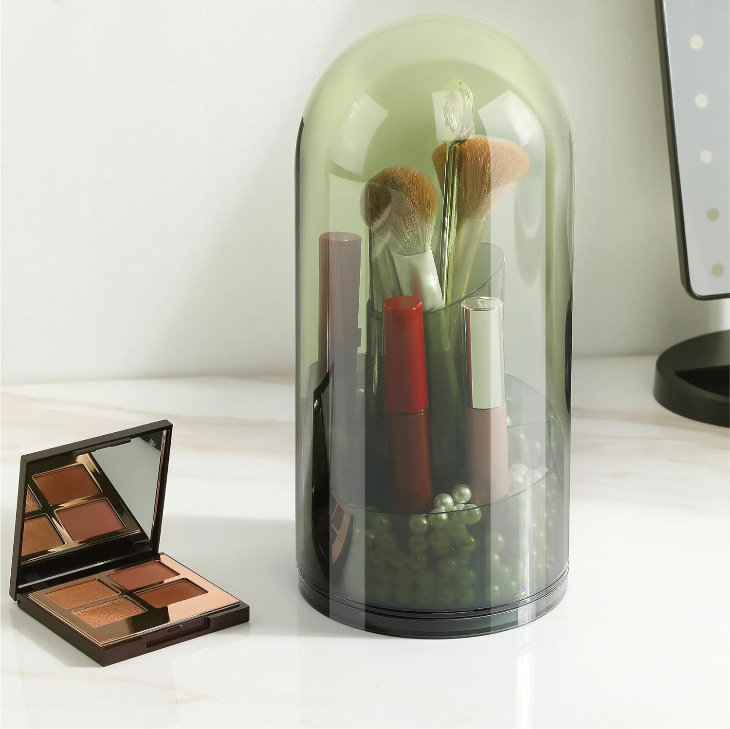 Navaris Περιστρεφόμενη Θήκη για Πινέλα Μακιγιάζ - Green - 61656.02