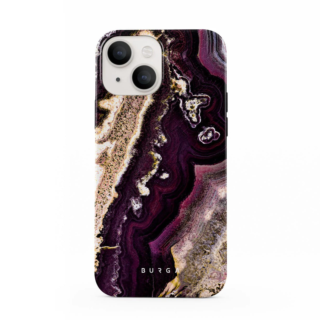 Burga iPhone 13 Fashion Tough Σκληρή Θήκη - Purple Skies