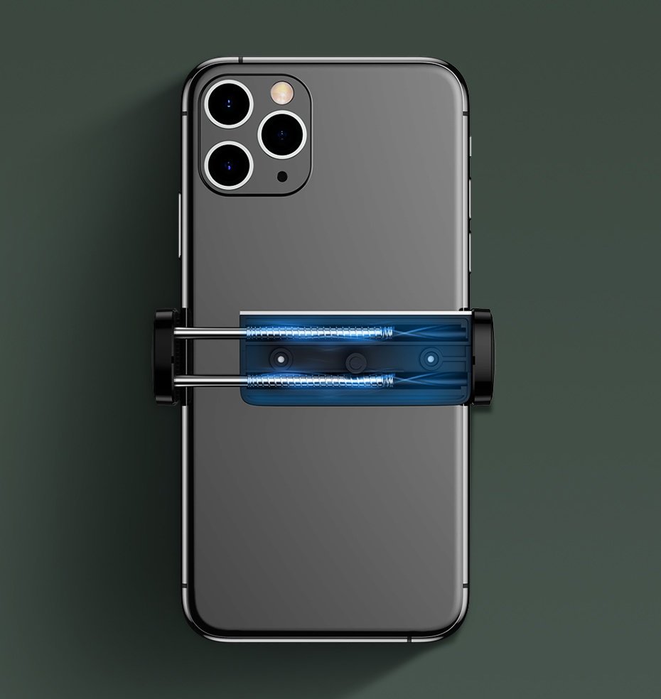 Baseus Steel Cannon Car Air Vent Mobile Holder - Universal Βάση Αυτοκινήτου Αεραγωγού - Black - SUGP-01