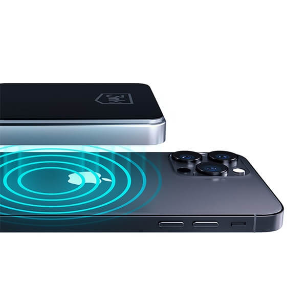 3MK MagSynergy MagSafe PowerBank 5000mAh με 1 Θύρα Type-C και 1 Θύρα Lightning - Black