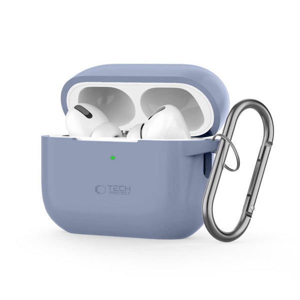 Tech-Protect AirPods Pro 1 / 2 Θήκη Σιλικόνης - Silicone Hook - Baby Blue - likebrands.gr