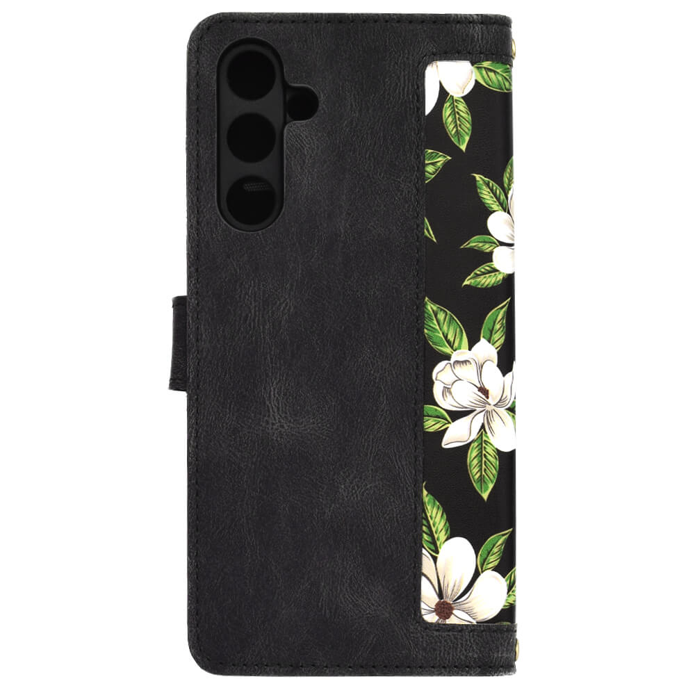 Techsuit Samsung Galaxy A16 4G / A16 5G - FlipCraft - Θήκη Πορτοφόλι από Δερματίνη - Flowers of the Dawn