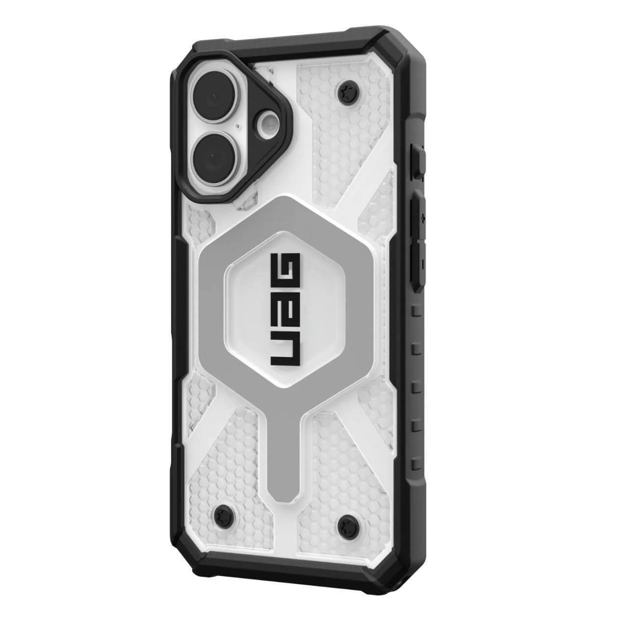 UAG iPhone 16 Pathfinder Clear MagSafe Σκληρή Θήκη με MagSafe - Ice