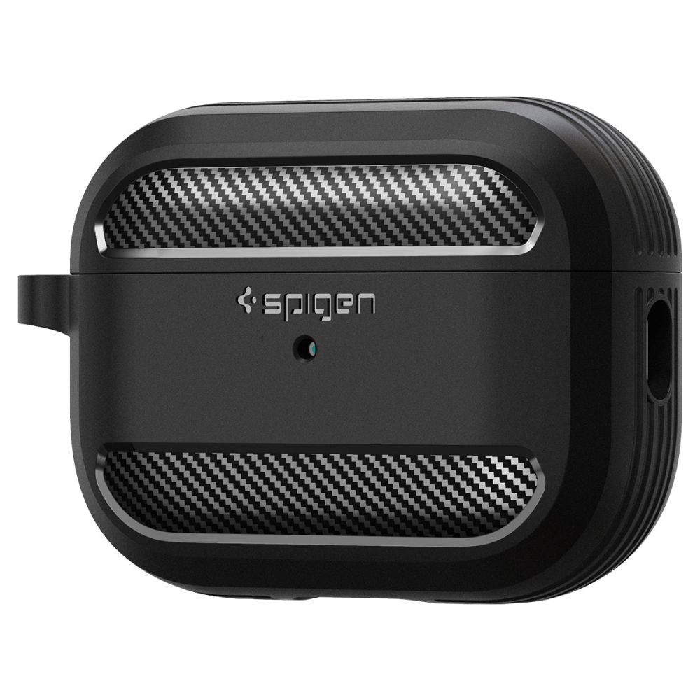 Spigen AirPods Pro 1 / 2 Θήκη Σιλικόνης - Rugged Armor - Matte Black