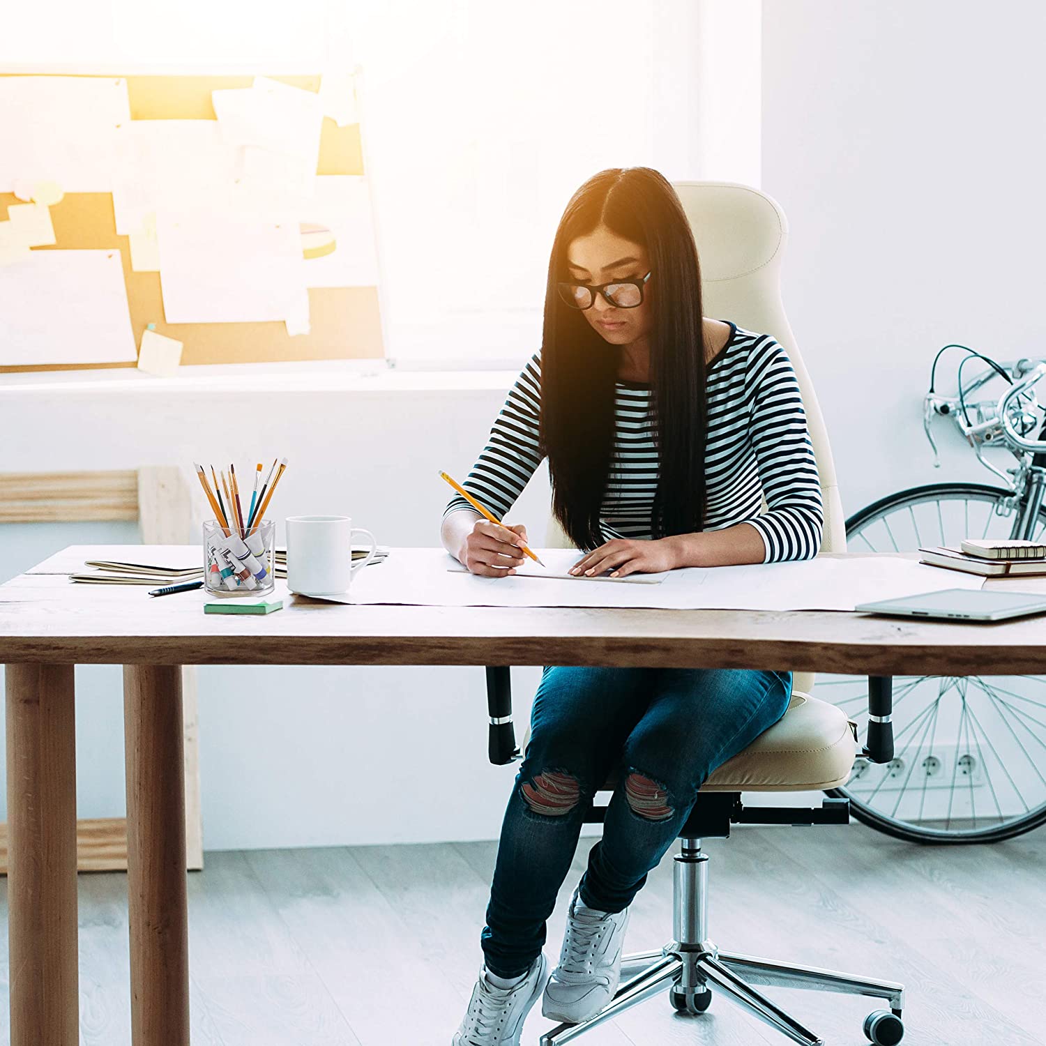 Relaxdays Σετ με 3 Κουτιά Αποθήκευσης Αξεσουάρ Μπάνιου με Καπάκι από Μπαμπού - Natural / White - 4052025906030