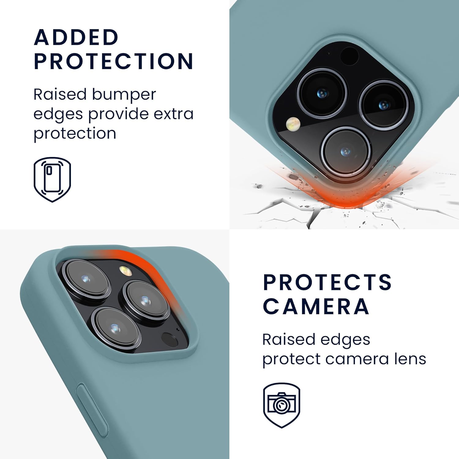 KW iPhone 16 Pro Θήκη Σιλικόνης Rubberized TPU - Antique Stone