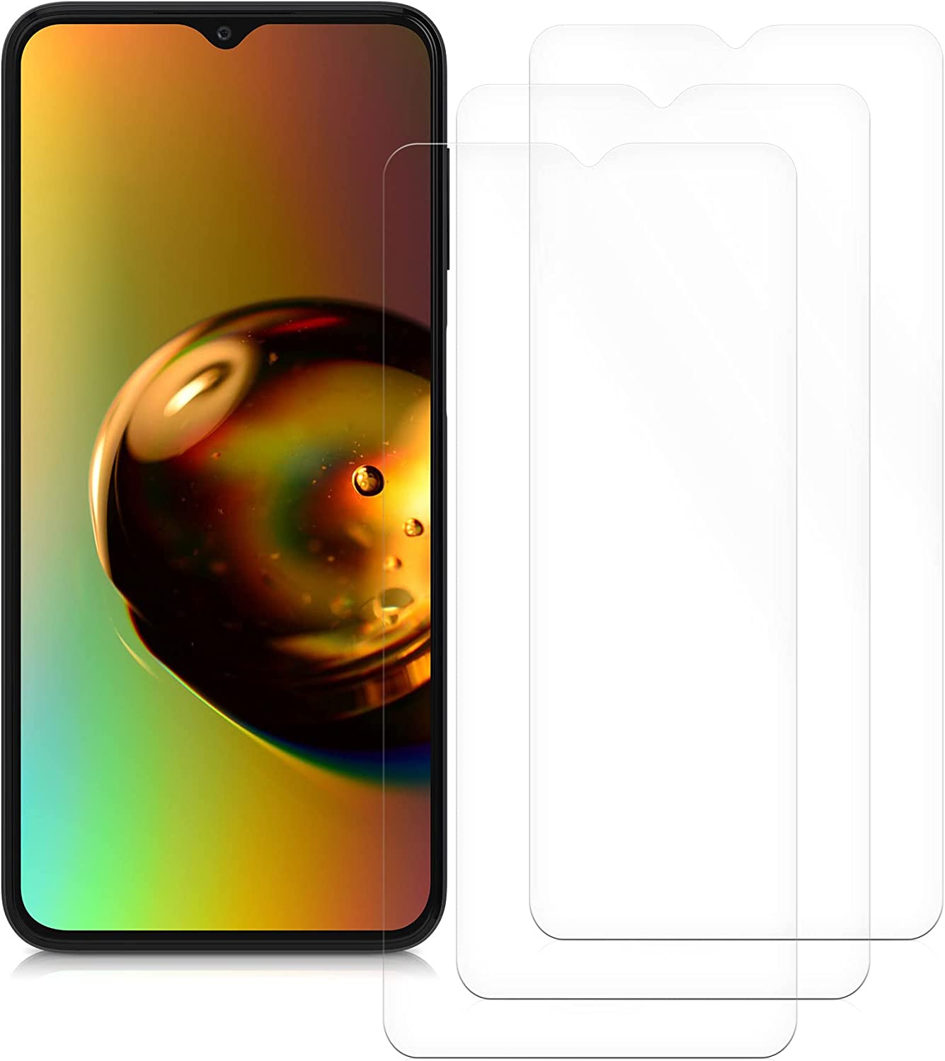 KW Samsung Galaxy A23 5G - 3 Μεμβράνες Προστασίας Οθόνης - Διάφανες - 57867.1